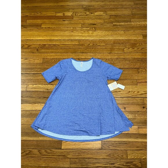 Lularoe Perfect T Tunic Short Sleeve Scoop Neck Shirt Women's Size Small NWT - Picture 1 of 5